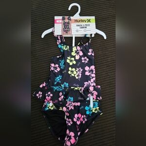 NWT Hurley Girls Tankini